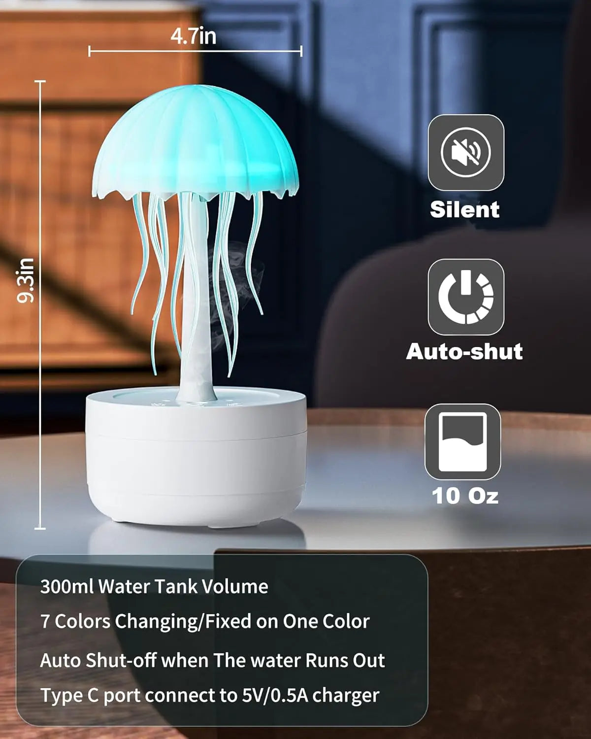 Jellyfish Night Light Wonder